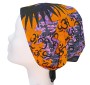 Bandana, Halstuch, Nickituch, Kopftuch, Sonnenschutz, orange, lila, schwarz, weiss